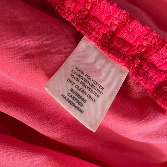 Halogen Sleeveless  Fit & Flare Dress Hot Pink - Picture 7 of 13